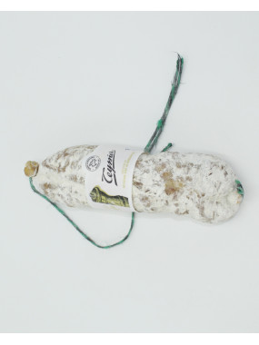 Saucisson sec Teyssier au poivre vert