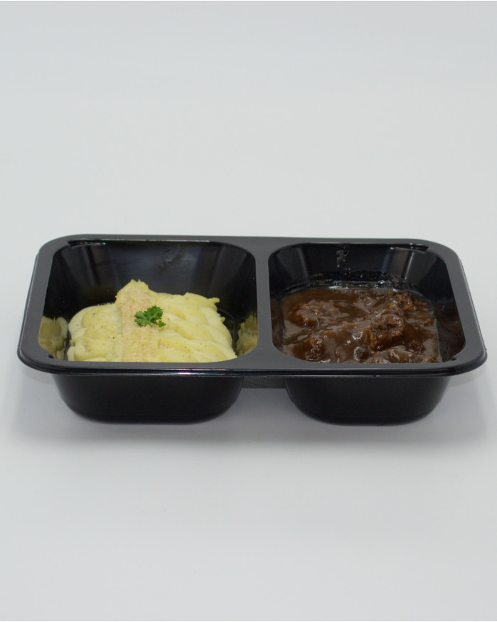 Carbonade flamande et sa purée 