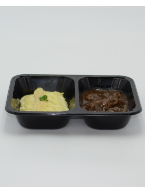 Carbonade flamande et sa purée 