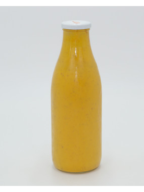 Velouté de patates douces / chorizo 1/2