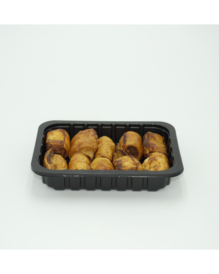 Feuilletes saucisses, plateau de 10 pieces