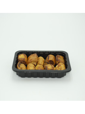 Feuilletes saucisses, plateau de 10 pieces