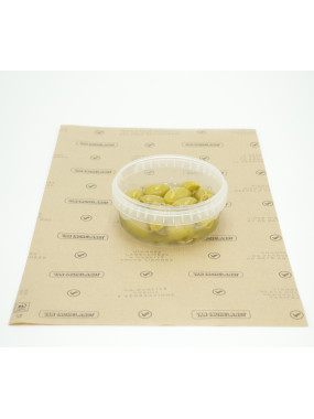 Olives vertes dénoyautées à l'ail