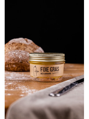Foie gras de canard en pot