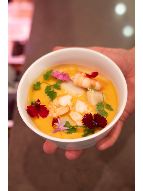 Duo de Saint Jacques et gambas