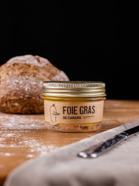 Foie gras de Canard truffé 3% en bocal 180g