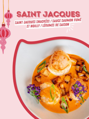 Saint Jacques snakées 