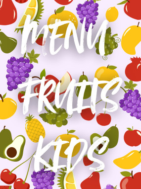Menu Fruits (enfants)