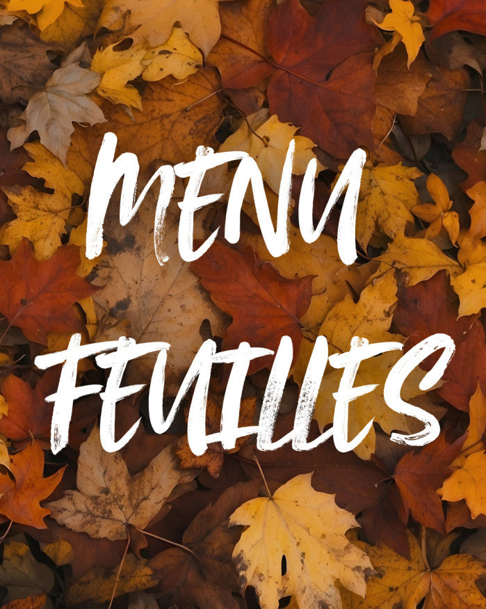 Menu Feuilles