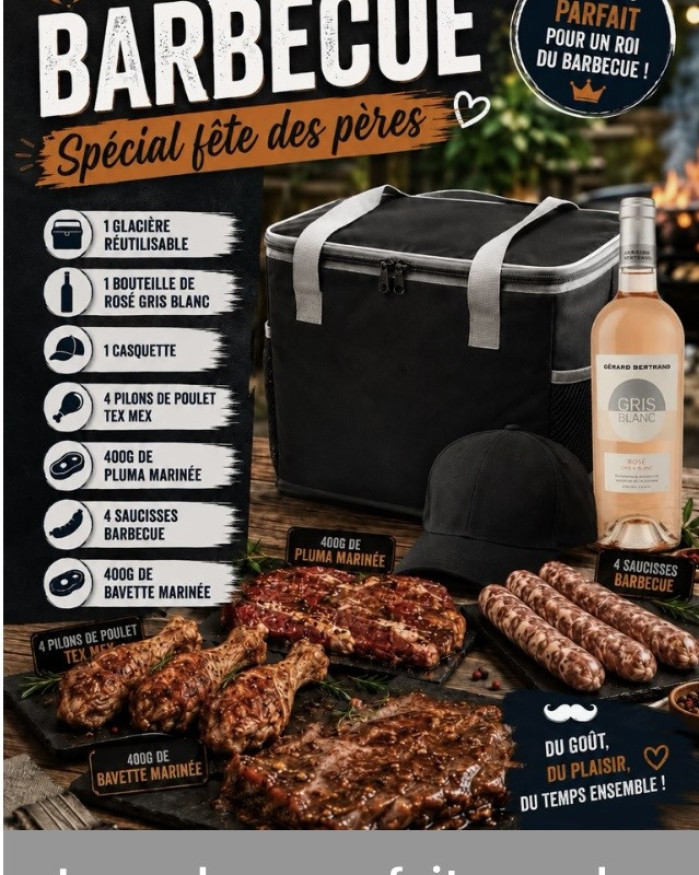 Glacière Barbecue spéciale « Fête des Pères »