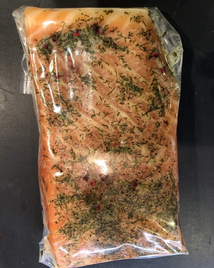 Saumon mariné Gravlax environ 250 g à 300 g