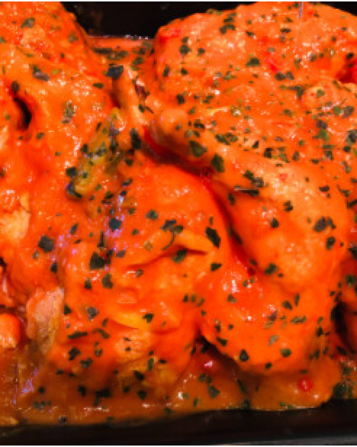 Poulet basquaise