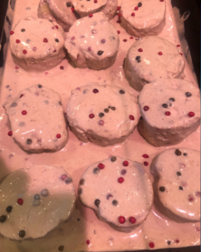  Pavé de Dinde crème Poivre