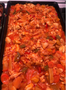 Poulet sauce aigre douce