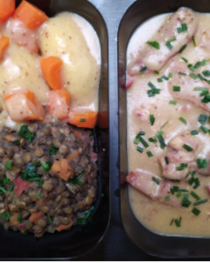 Petit salé aux lentilles 