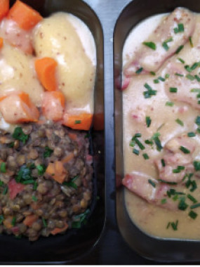 Petit salé aux lentilles 