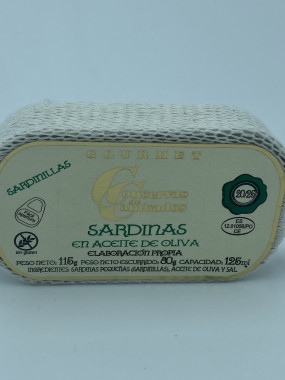 Sardinillas a l'huile d'olive 