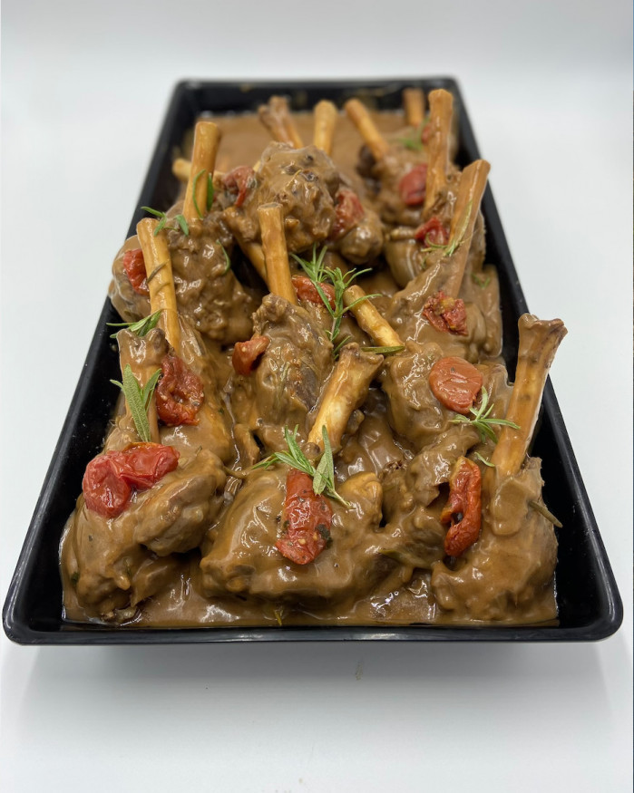Souris d'agneau au romarin 