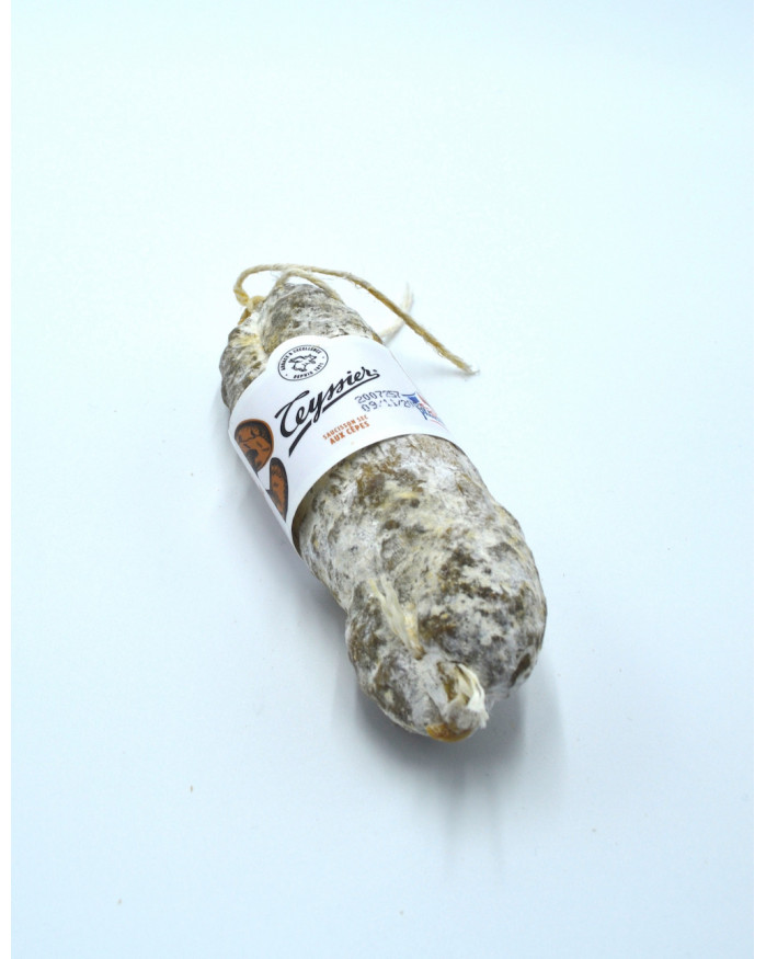 Saucisson sec aux cèpes 