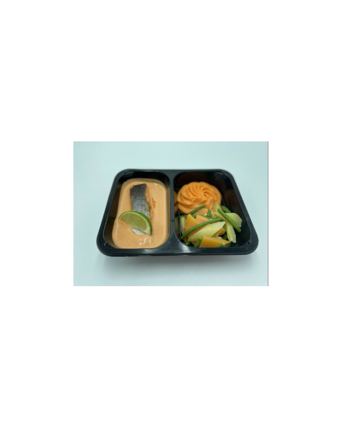 Pavé de saumon sauce crustacés